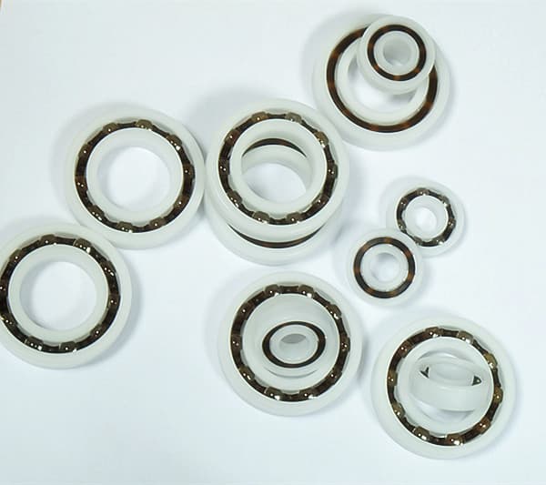 Plastic deep groove ball bearings POM6001